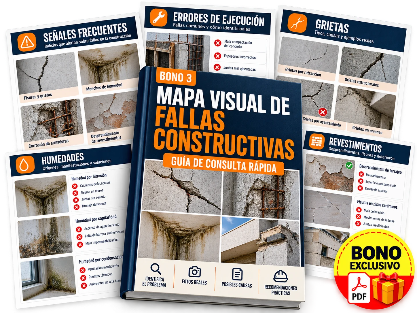 Mockup del bono 3 — Catálogo Visual de Erros de Execução