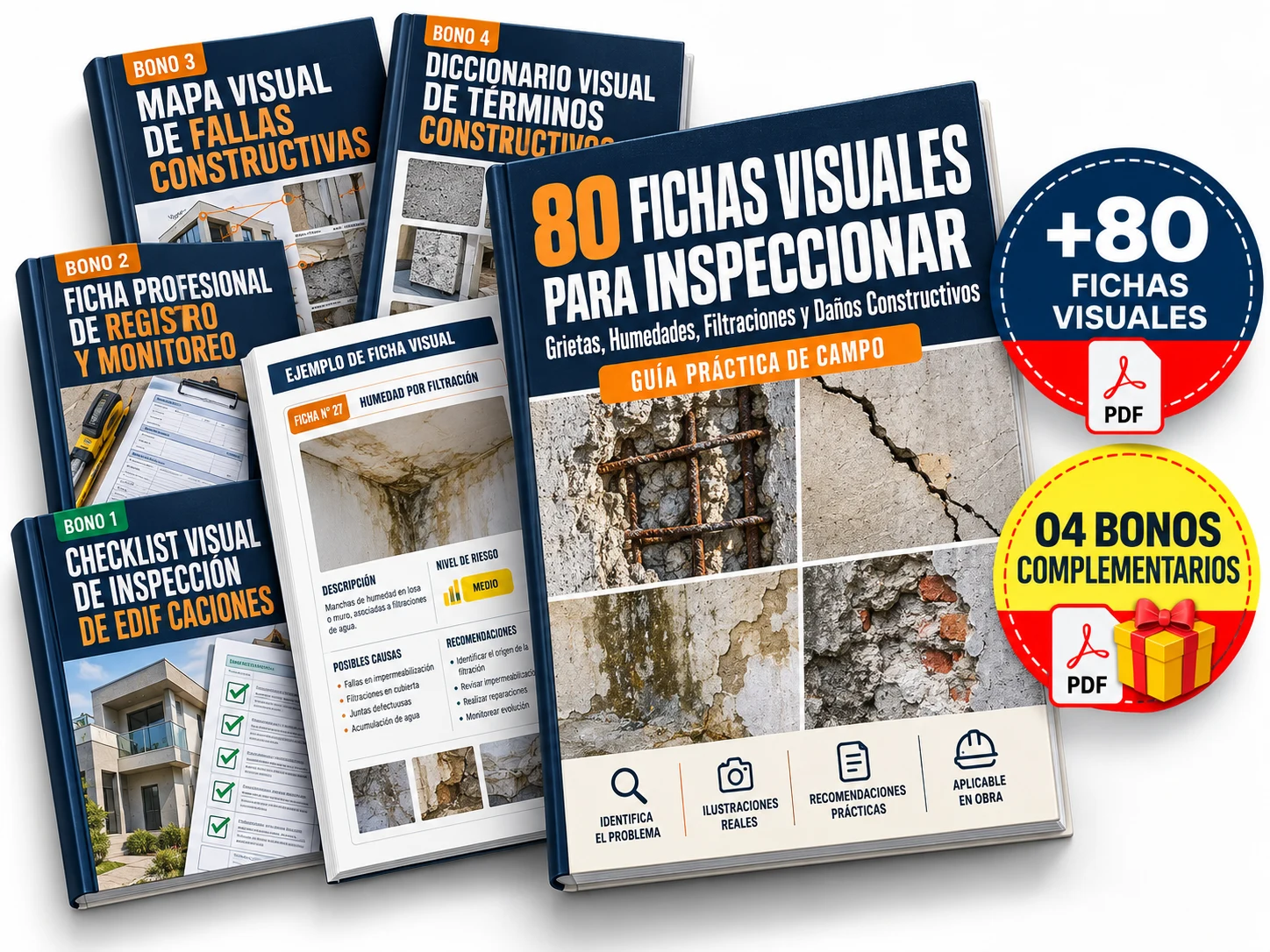 Mockup principal del Atlas Visual de daños constructivos